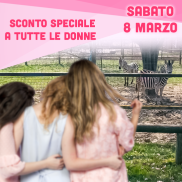 8 marzo: sconto speciale per celebrare tutte le donne!